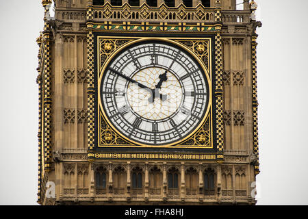 Big Ben auf zehn zu eins Stockfoto