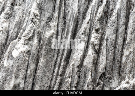 Salz-Berg-Detail Stockfoto