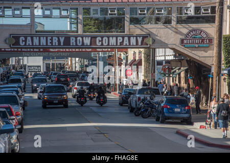 Cannery Row in Monterey, Kalifornien, USA Stockfoto
