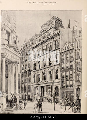 New York, die Metropole - seine notierten Unternehmen und berufstätige Männer. (1893)