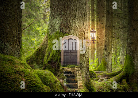 magische Fantasy-Welt Stockfoto