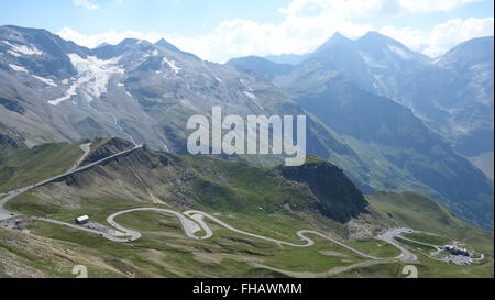 Großglockner-Hochalpenstraße, Nationalpark Hohe Tauern, Kärnten, Österreich, Europa Stockfoto