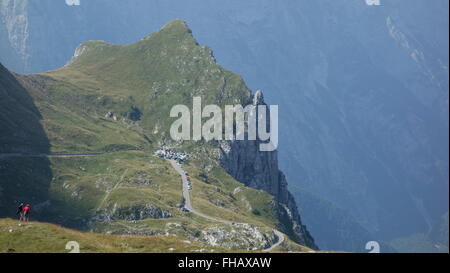 Blick vom Mount Mangart, Slowenien Stockfoto