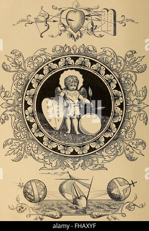 Quarles Embleme-illustriert von Charles Bennett und W. Harry Rogers (1861) Stockfoto