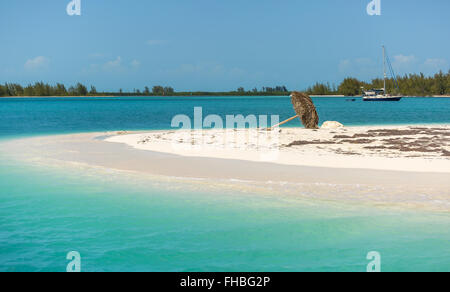 Tropischer Strand auf der Insel Cayo Largo Stockfoto