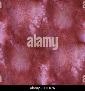 nahtlos braune Wasser Farbe Muster Kunst abstrakte Aquarell Hintergrund handgemalt Stockfoto