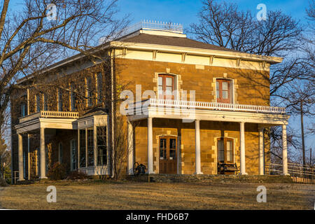 Fünf zivilisierte Stämme Museum in Muskogee, Oklahoma Stockfoto