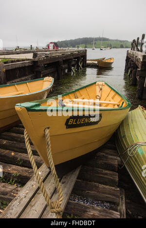 Bluenose II Ruderboot in Lunenburg Stockfoto