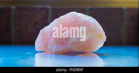 Rosenquarz Stockfoto