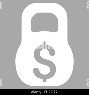 Finanzielle Gewicht Symbol Stockfoto