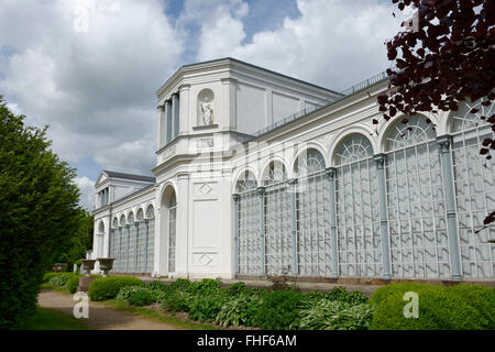 Orangerie im Schlossgarten, Putbus, Rügen, Mecklenburg-Western Pomerania, Deutschland Stockfoto