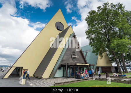 Fram-Museum, Museum der Polar Exploration, Museum Insel Bygdøy Halbinsel, Oslo, Norwegen Stockfoto