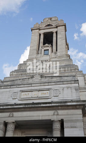 Freemasons Hall, Great Queen Street, London. Gegründet im Jahre 1717 und die älteste Grand Lodge der Freimaurer in der Welt. Stockfoto