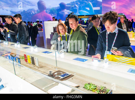 Der Sony-Stand auf der CES in Las Vegas Stockfoto