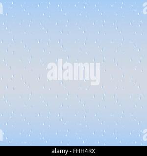 Reines Licht Sommer oder Frühlingsregen. Im Laufe des Tages, wenn der Frühlingsregen am Tag fiel, der mit Ihrem Duft meine Liebe gefüllt war, wieder ich Stock Vektor