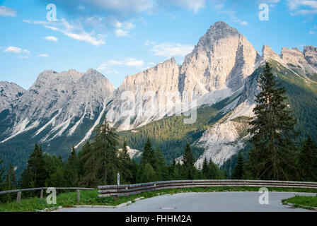 Bergen-Dolomiten-Italien Stockfoto