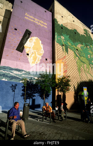 Spanien, Madrid, Trompe l ' oeil Stockfoto