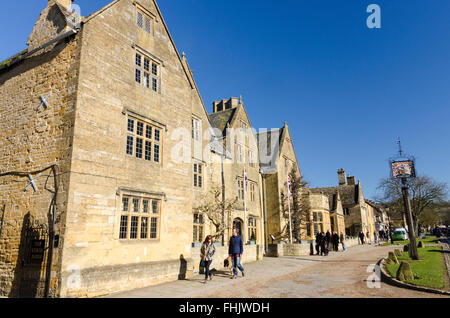 Lygon Arms Hotel in Broadway, Worcestershire Stockfoto