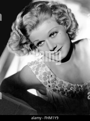 JEAN HARLOW (1911-1937) U.S. Schauspielerin ca. 1935 Stockfoto