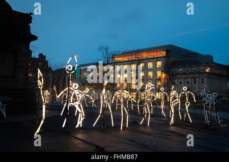 Keyframes, St Andrews Square, Edinburgh, Schottland. Stockfoto