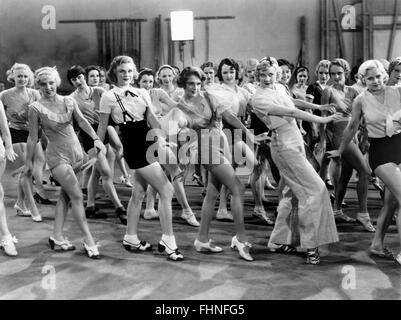 BEBE DANIELS, RUBY KEELER, 42ND STREET, 1933 Stockfoto