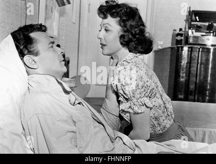 BARRY SULLIVAN, Loretta Young, URSACHE FÜR ALARM!, 1951 Stockfoto