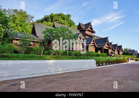 Das Malacca Sultanate Palace Museum (Muzium Istana Kesultanan Melaka) Stockfoto