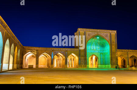 Vakil-Moschee, eine Moschee in Schiraz, Süd-Iran. Stockfoto