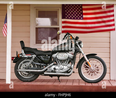 Harley Davidson Fat Boy Stockfoto