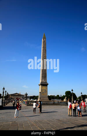 Platz De La Concorde, Paris, Frankreich Stockfoto