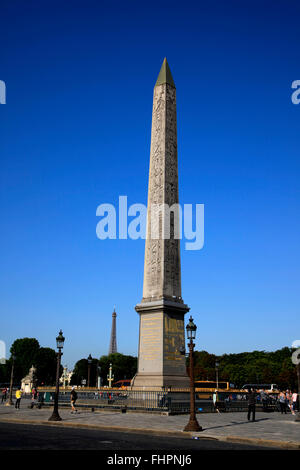 Platz De La Concorde, Paris, Frankreich Stockfoto