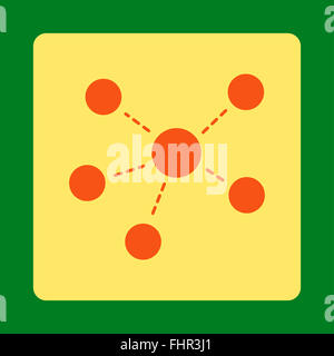 Verbindungen-Symbol Stockfoto