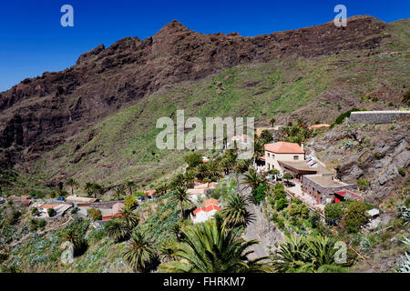 Masca des Teno-Massivs, Teneriffa, Kanarische Inseln, Spanien Stockfoto