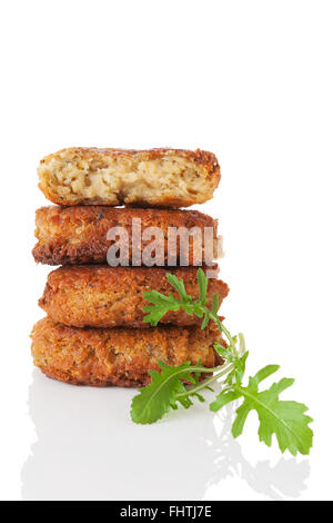 Leckere Falafel-Haufen. Stockfoto