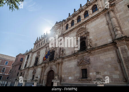 Alcalá de Henares,Spain.Universidad de Alcalá. Colegio Mayor de San Ildefonso. Stockfoto