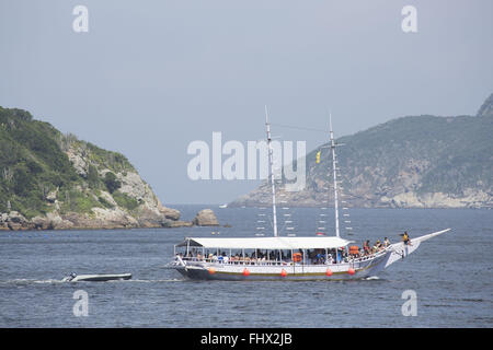 Schoner in Forno Beach - State Park an der Costa Del Sol Stockfoto