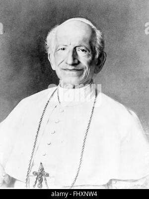 Papst Leo XIII. Stockfoto