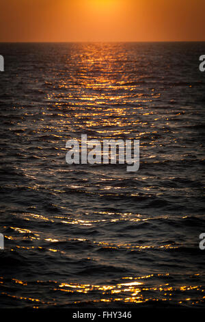 Ostsee-Abend Stockfoto