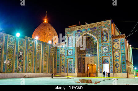 Shah Cheragh, ein Grabmal und Moschee in Schiraz - Iran Stockfoto