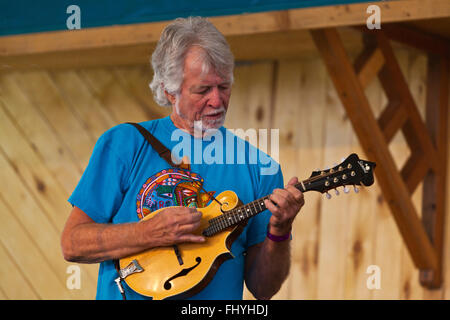 MARLEYS Geist führt an den vier Ecken FOLK FESTIVAL 2014 - COLORADO Stockfoto