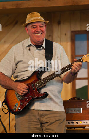 MARLEYS Geist führt an den vier Ecken FOLK FESTIVAL 2014 - COLORADO Stockfoto