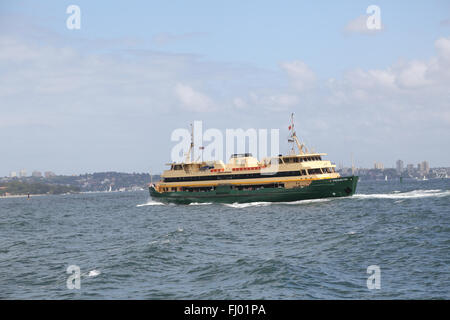 Die Manly Fähre namens "Freshwater". Stockfoto