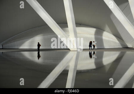 "Meseo de Las Ciencias Príncipe Felipe" Wissenschaftsmuseum Valencia Stockfoto