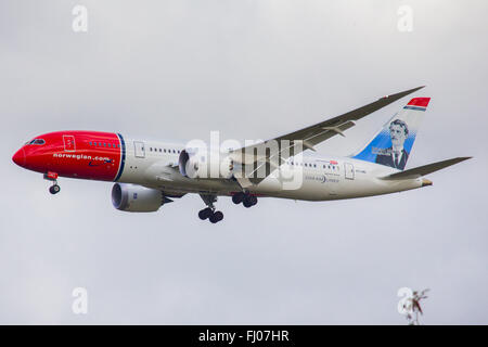 Norwegian Air Shuttle Boeing 787 Dreamliner Stockfoto