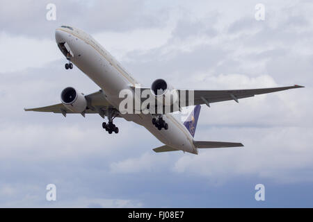 Saudia Saudi Arabian Airlines Boeing777 Stockfoto