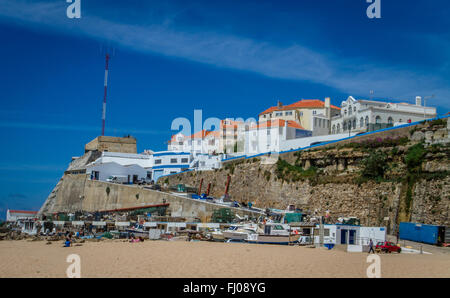 Ericeira, einer charmanten Stadt am Meer in Portugal Stockfoto