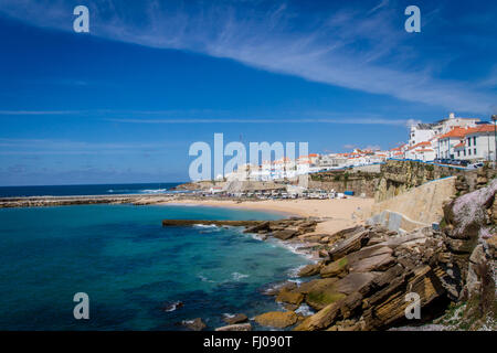 Ericeira, einer charmanten Stadt am Meer in Portugal Stockfoto