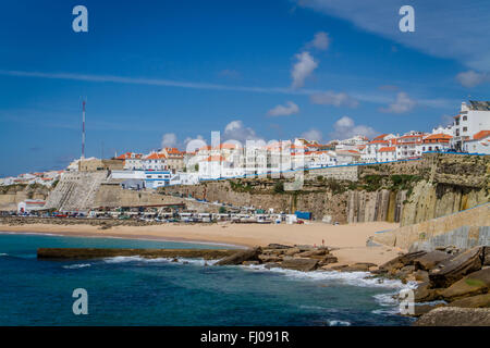 Ericeira, einer charmanten Stadt am Meer in Portugal Stockfoto