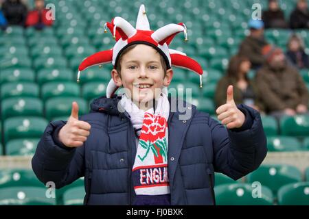 Twickenham, London, UK. 27. Februar 2016. RBS Six Nations Championships. England gegen Irland. Bildnachweis: Aktion Plus Sport/Alamy Live-Nachrichten Stockfoto