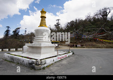 Pele-la-Pass in Bhutan auf 3420 m Stockfoto